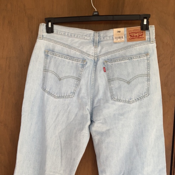 Levi’s Low pro midrise Straight leg jean distressed denim cotton 32 - Picture 13 of 17